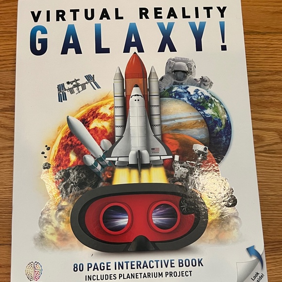 virtual reality galaxy interactive book